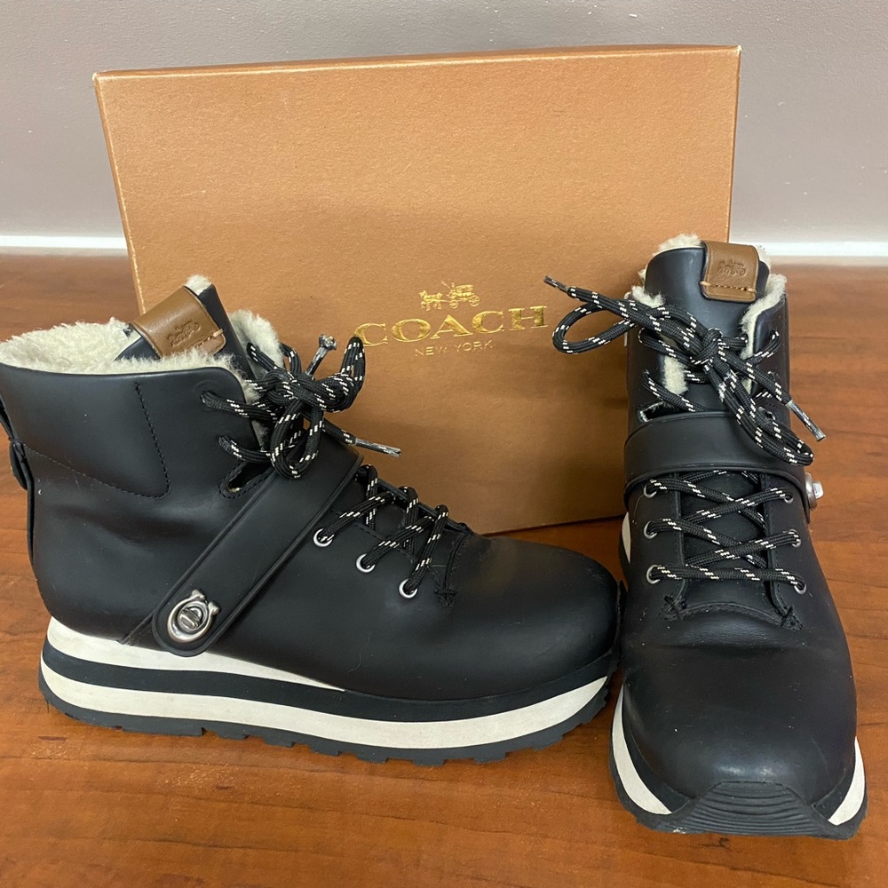 Black Coach boots